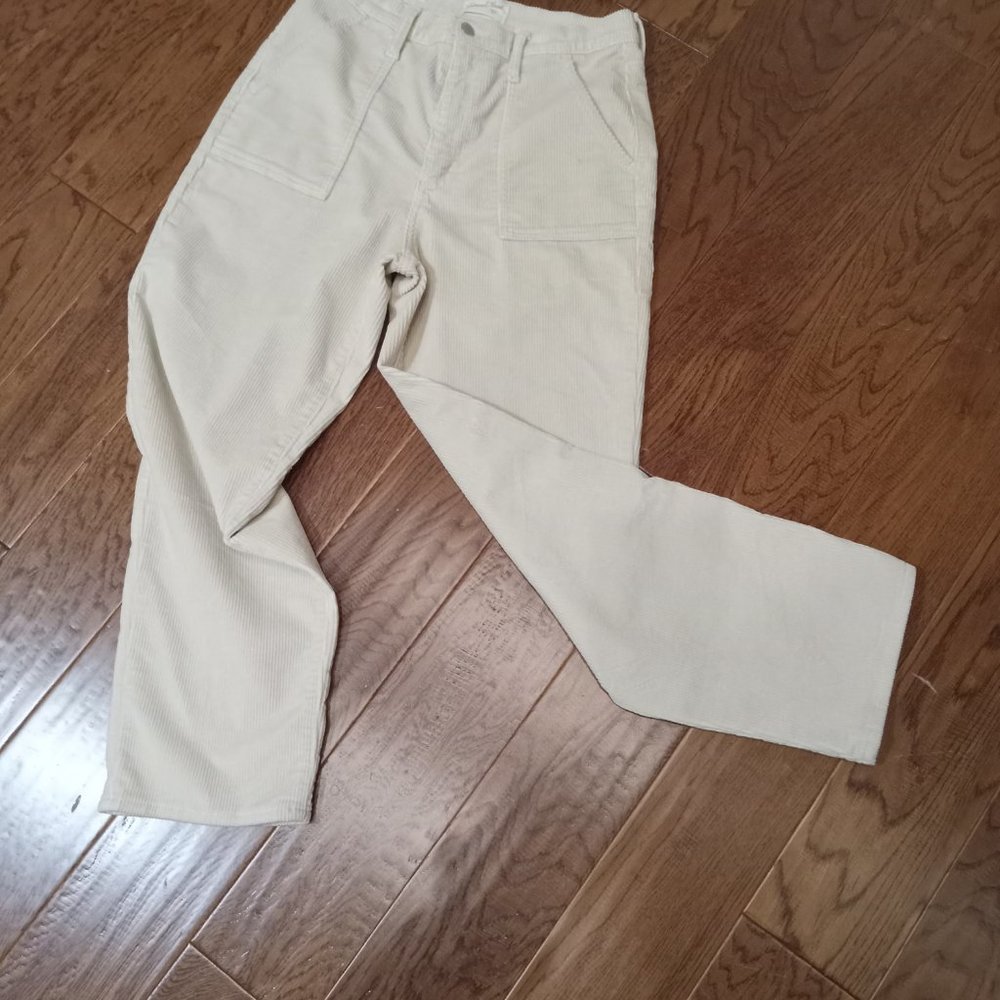 Universal Thread Cream Colored  Corduroy Pants